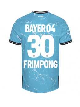 Bayer Leverkusen Jeremie Frimpong #30 Ausweichtrikot 2023-24 Kurzarm